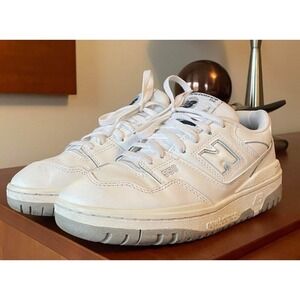 New Balance 550 White Grey Men's 6 Women's 7.5